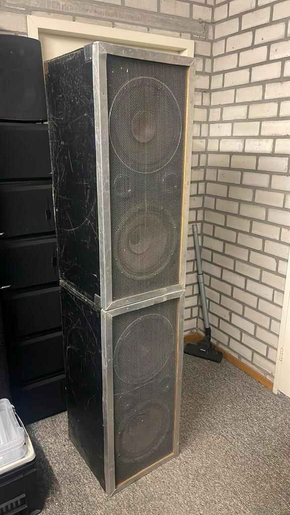 Beyma breedband speakers dubbel 12 inch, Audio, Tv en Foto, Luidsprekers, Nieuw, Front, Rear of Stereo speakers, 120 watt of meer
