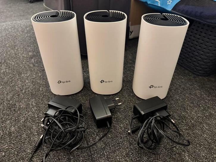 TP-Link Deco M4 (3 stuks) - Zo goed als nieuw!, Computers en Software, Routers en Modems, Zo goed als nieuw, Router, Ophalen of Verzenden