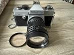 Praktica L met een Aicoset - P 1: 2.8 1 = 135 Lens en een Vi, Ophalen of Verzenden, Zo goed als nieuw, Spiegelreflex, Overige Merken