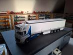 Daf xf h den hartog met oplegger, Hobby en Vrije tijd, Modelauto's | 1:50, Ophalen of Verzenden, Nieuw, Bus of Vrachtwagen, Wsi