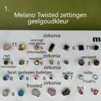 NIEUW:Melano TWISTED ZETTINGEN+Ringen+Armband+Ketting+Oorbel, Nieuw, Ophalen of Verzenden, 17 tot 18, Dame