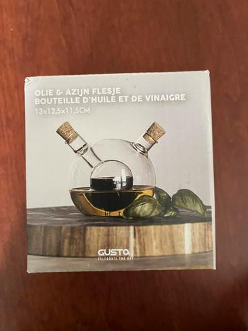 Azijn/olie fles van gusto 480ml