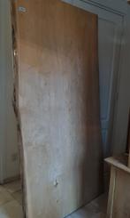 Massief Houten Tafelblad - Licht Gelakt, Doe-het-zelf en Verbouw, Hout en Planken, Ophalen, Minder dan 25 mm, Eiken, Plank