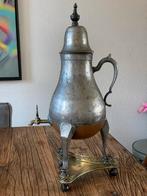 Antieke Tinnen Kraantjeskan, Hendrik Kamphof, Zwolle, Ophalen of Verzenden