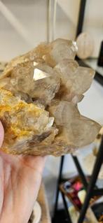 Kundalini, fantoom Rookkwarts cluster 2, Verzamelen, Mineralen en Fossielen, Ophalen of Verzenden