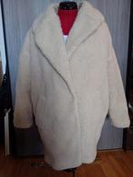 Lange schaapjes  jas topshop maat 38 crème, Ophalen of Verzenden, Zo goed als nieuw, Maat 38/40 (M), Beige