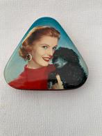 blik Horner 50thies motief meisje met poedel, Ophalen of Verzenden, Zo goed als nieuw, Overige