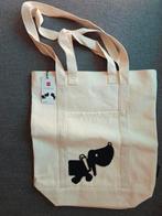 Takkie Canvas tas met rits, Sieraden, Tassen en Uiterlijk, Ophalen of Verzenden, Nieuw, Beige, Shopper