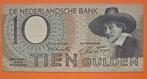 Bankbiljet 10 gulden 1943 Staalmeester, cat. PL40.a / 43-1, Postzegels en Munten, Bankbiljetten | Nederland, Verzenden, 10 gulden