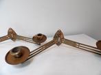 Art Nouveau Wand Kandelaars, messing/brons, Ophalen of Verzenden, Koper of Brons