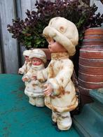 Wattenpopjes kerst oude popjes watten nw, oude manier Miekje, ., Ophalen of Verzenden, Zo goed als nieuw, .