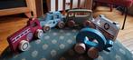 Little dutch houten auto's 5 stuks., Ophalen of Verzenden, Zo goed als nieuw, Rij- of Hobbelspeelgoed