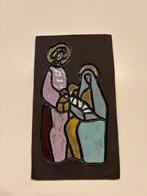 Keramische tegel - Heilige Familie, Antiek en Kunst, Ophalen of Verzenden