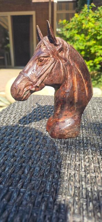 Bronzen Paardenhoofd Sculptuur beschikbaar voor biedingen