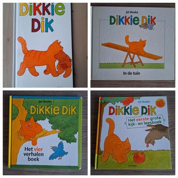 4 Dikkie Dik Boeken (samen voor €7,50)