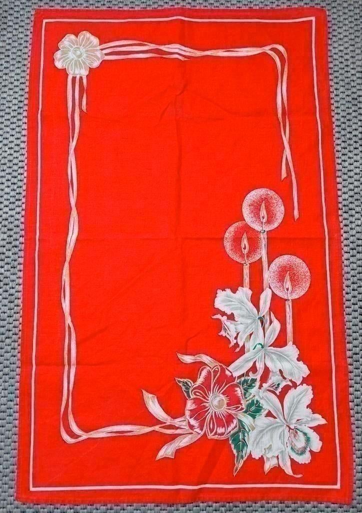 Kerst Tafelkleedje (44x70cm) Made in Italy, Ophalen of Verzenden, Zo goed als nieuw