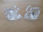 2 swarovski zwaantjes groot, Ophalen of Verzenden