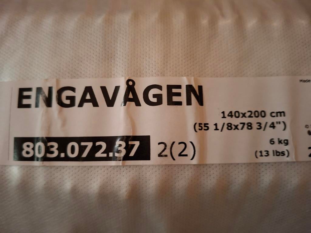 Ikea Engavagen veerkern/onderst. 70/200 nieuw in verpakking, Ophalen, Nieuw, Tweepersoons, 140 cm