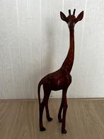 Houtgesneden giraffe Zanzibar, Antiek en Kunst, Ophalen of Verzenden