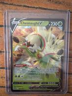 Chesnaught V - Pokémon Kaart, Ophalen of Verzenden, Zo goed als nieuw, Losse kaart