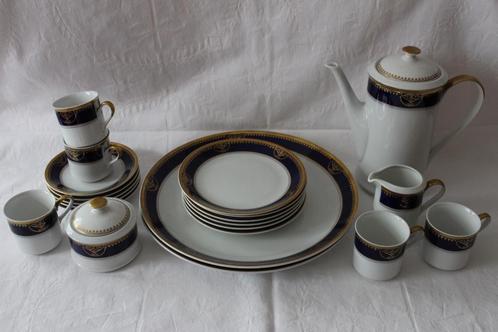 Vintage Boheems Leander 1946 porseleinen servies, Antiek en Kunst, Antiek | Porselein, Ophalen of Verzenden