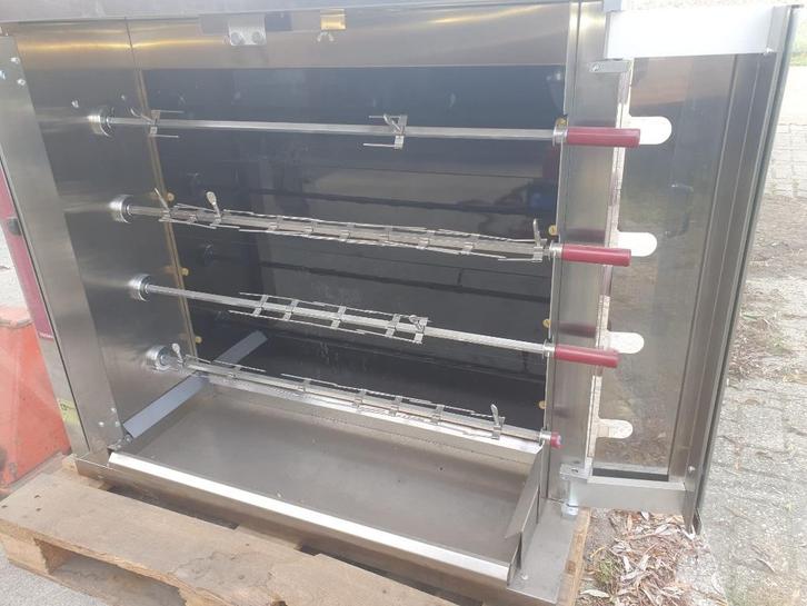 Chichen Line Plus kippengrill 4 niveaus, Tuin en Terras, Gasbarbecues, Gebruikt, Ophalen