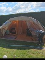 Ruime Familietent met 2 Slaapcabines & Luifel, Ophalen