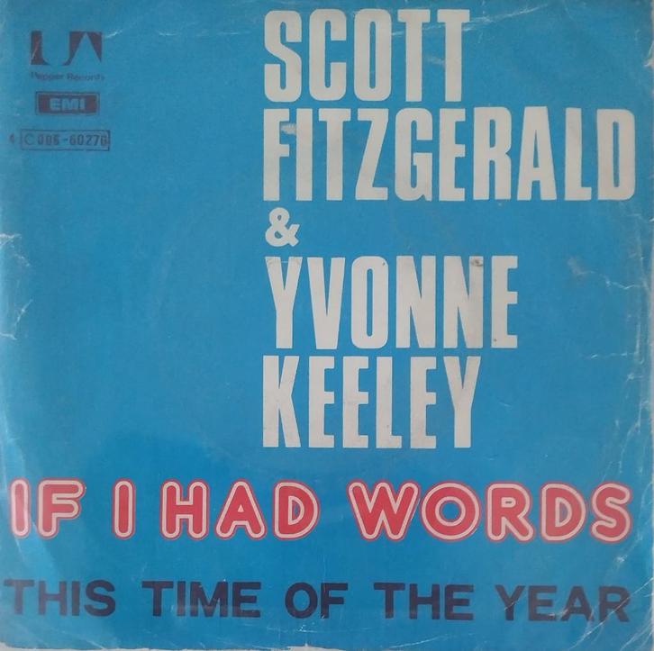 Scott Fitzgerald & Yvonne Keeley - If i had words, Cd's en Dvd's, Vinyl Singles, Zo goed als nieuw, Single, Pop, 7 inch, Verzenden