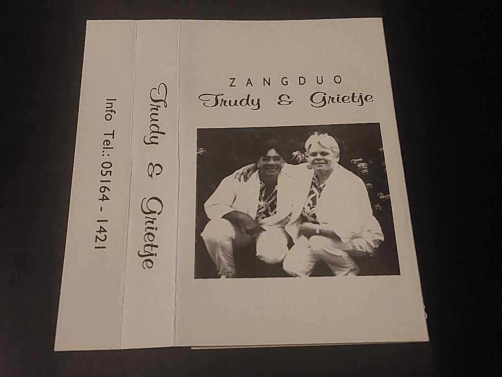 TRUDY & GRIETJE - TRUDY & GRIETJE (MC), 1 bandje, Ophalen of Verzenden, Zo goed als nieuw, Origineel