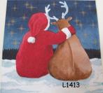 Servetten decoupage/bullet journal – KERST/Winter – L1413, Verzenden, Nieuw, Materiaal