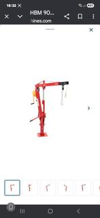 Aanhangerkraan cq takel, Ophalen, Gebruikt