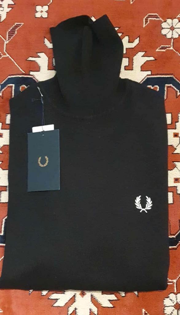 FRED PERRY Coltrui. Maat S., Kleding | Heren, Truien en Vesten, Nieuw, Zwart, Verzenden