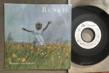 Runrig - Protect and Survive 7” DE 1988 beschikbaar voor biedingen