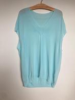 Made in Italy blauwe dungebreide trui spencer top maat L, Kleding | Dames, Maat 38/40 (M), Made in Italy, Blauw, Ophalen of Verzenden