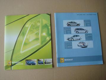 Folder en prijslijst Renault Megane 2005 beschikbaar voor biedingen