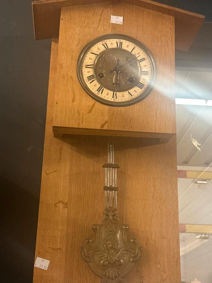 Antieke Duitse Wandklok, Antiek en Kunst, Antiek | Klokken, Ophalen