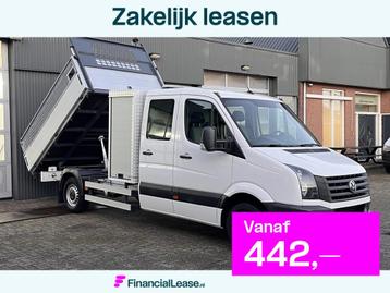 Volkswagen Crafter 35 2.0 TDI DC Maxi Kipper 3500kg trekgewi beschikbaar voor biedingen