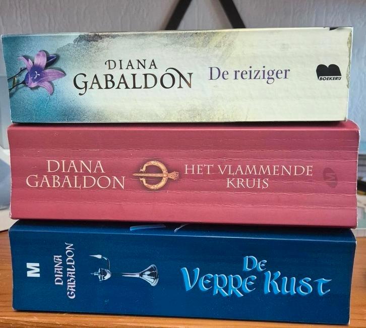 Diana Gabaldon 3x Dl 1, 3 en 5 Nette staat, Boeken, Fantasy, Gelezen, Ophalen of Verzenden