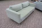 2 x zitbank bankstel pastel mint-groen stof (GEBRUIKT) bank, Huis en Inrichting, Ophalen, Gebruikt, Stof