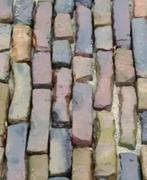 Gebroken Waaltjes - 17m2 - Gepalleteerd, Tuin en Terras, Tegels en Klinkers, Ophalen, Gebruikt, Klinkers, 10 m² of meer