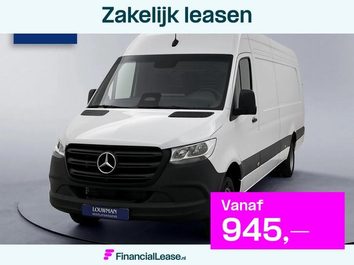 Mercedes-Benz Sprinter 517 1.9 CDI Pro L4H2 Dubbel lucht 350, Auto's, Bestelauto's, Bedrijf, Lease, Financial lease, ABS, Achteruitrijcamera