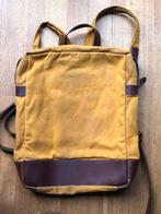 Saccoo Amsterdam Rugzak Canvas Leer, Overige merken, Gebruikt, 25 tot 40 cm, Ophalen of Verzenden