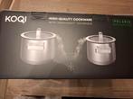 Nieuwe KOQI Pannenset, Huis en Inrichting, Keuken | Potten en Pannen, Ophalen of Verzenden, Nieuw, Rvs, Pannenset