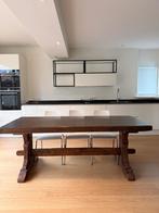 Antieke kloostertafel, Huis en Inrichting, Tafels | Eettafels, Ophalen, Gebruikt, Eikenhout, 50 tot 100 cm