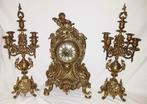 klok en kandelaars, Antiek en Kunst, Antiek | Klokken, Ophalen