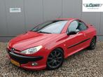 Peugeot 206 CC 1.6-16V | cabriolet | leder |, Voorwielaandrijving, Gebruikt, 4 cilinders, Cabriolet