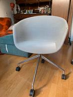 HAY stoel AAC25 grijsblauw wieltjes, Huis en Inrichting, Bureaustoelen, Ophalen of Verzenden, Zo goed als nieuw, Zwart
