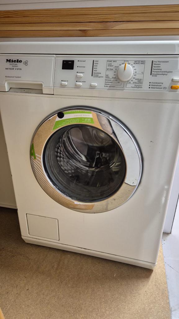 Miele Wasmachine - Gebruikt, Witgoed en Apparatuur, Wasmachines, Gebruikt, Voorlader, 6 tot 8 kg, 85 tot 90 cm, 1200 tot 1600 toeren