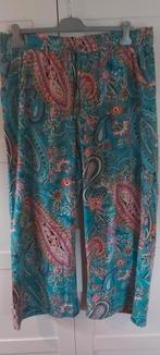 Vrolijke wijde broek maat 52, Kleding | Dames, Grote Maten, Overige kleuren, Ophalen of Verzenden, Zo goed als nieuw, MS Mode