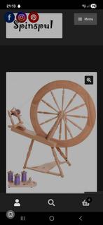 Gezocht: Ashford Elizabeth Spinnewiel, Hobby en Vrije tijd, Ophalen of Verzenden, Gebruikt, Spinnewiel